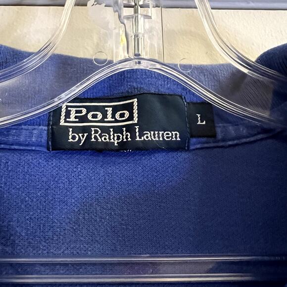 Polo Ralph Lauren blue size L Large cotton - Picture 2 of 4